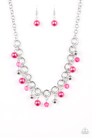 Fiercely Fancy - Pink Necklace