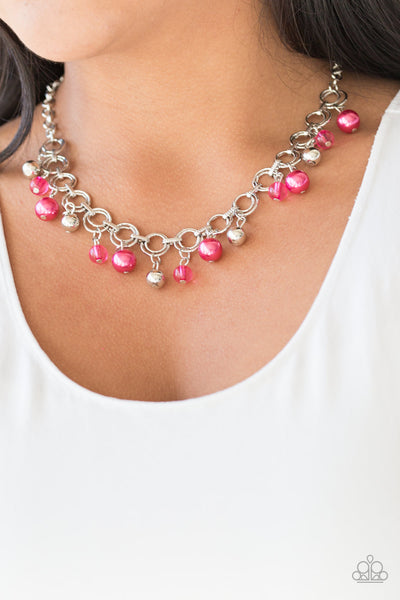 Fiercely Fancy - Pink Necklace