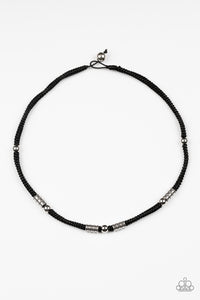 Ever The Explorer - Black Necklace