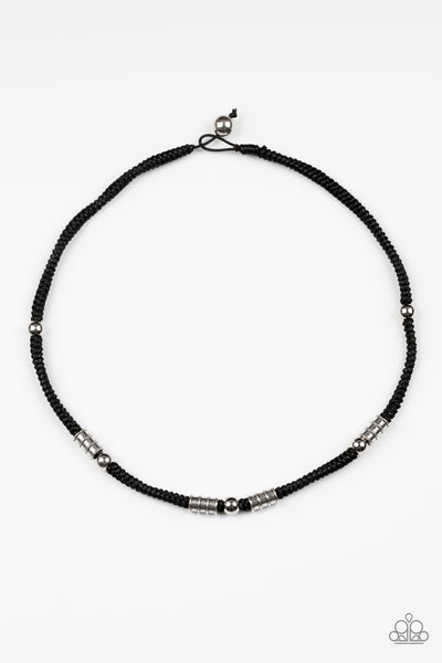 Ever The Explorer - Black Necklace