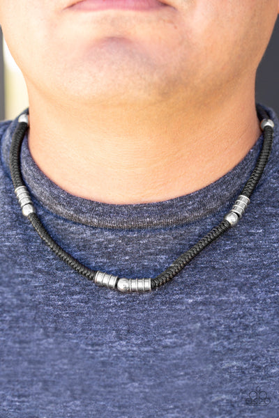 Ever The Explorer - Black Necklace