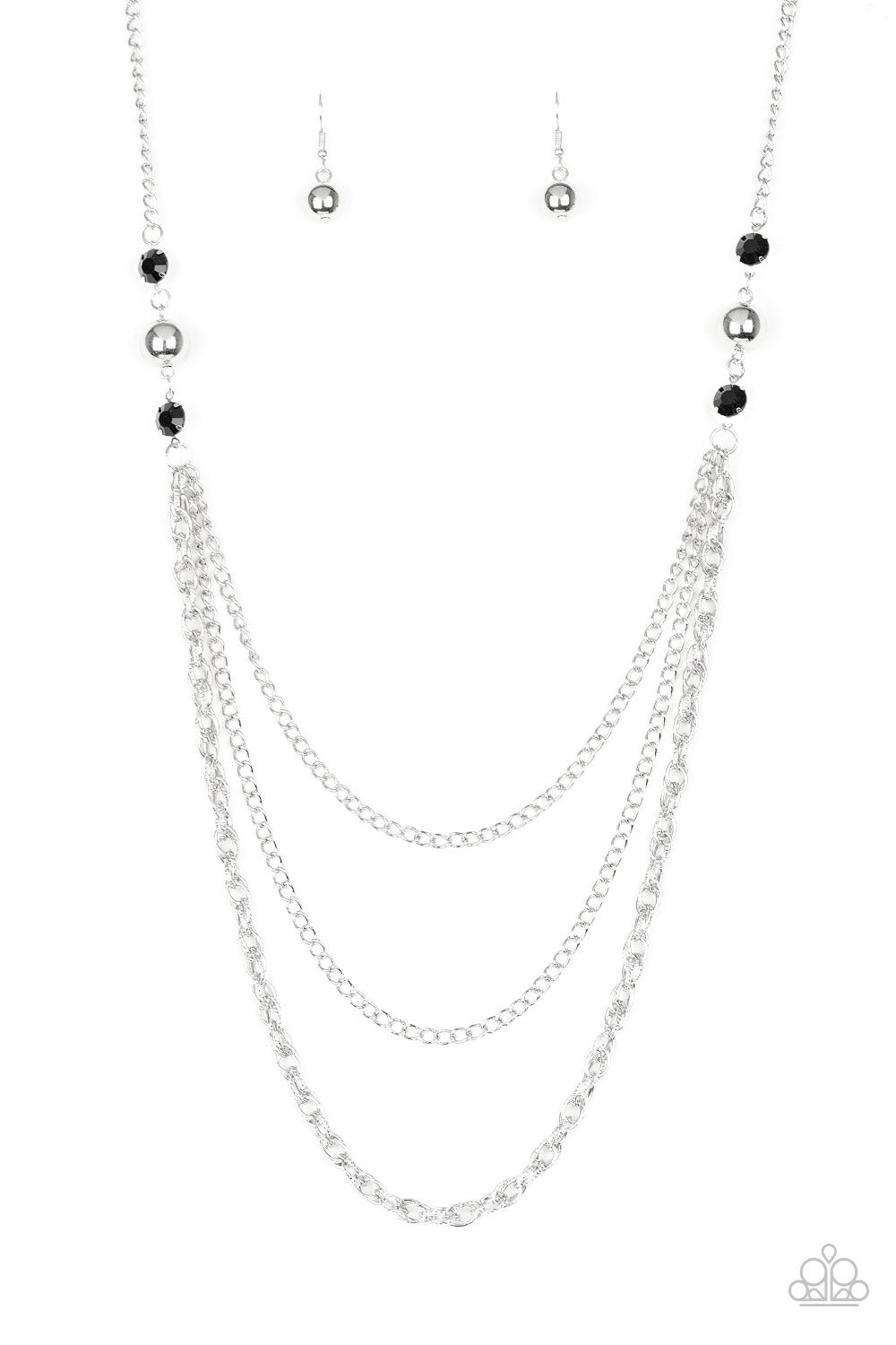 RITZ It All - Black Necklace