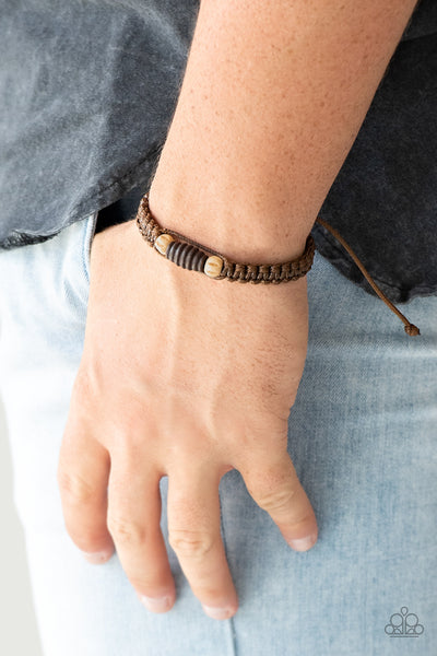 Tiki Traveler - Brown Bracelet