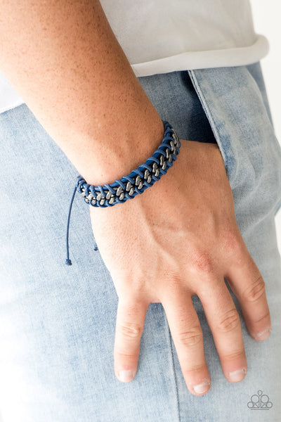 Racer Edge- Blue Urban Bracelet