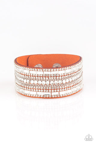 Rebel Radiance - Orange Urban Bracelet