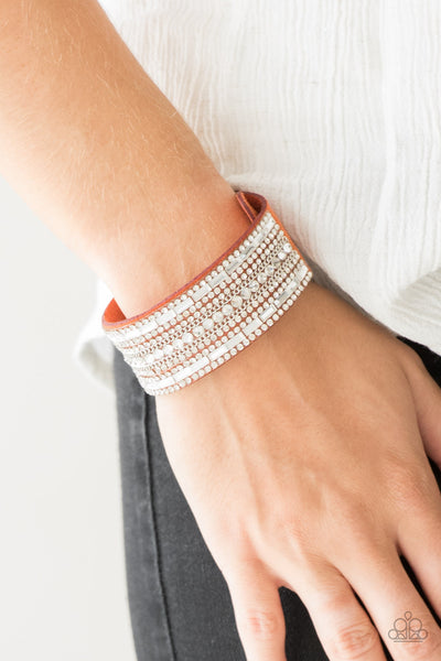 Rebel Radiance - Orange Urban Bracelet