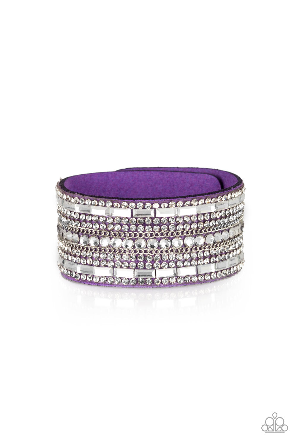 Rebel Radiance - Purple Wrap Urban Bracelet