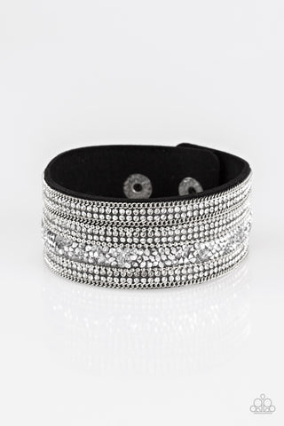 Really Rock Band - Black Wrap Urban Bracelet