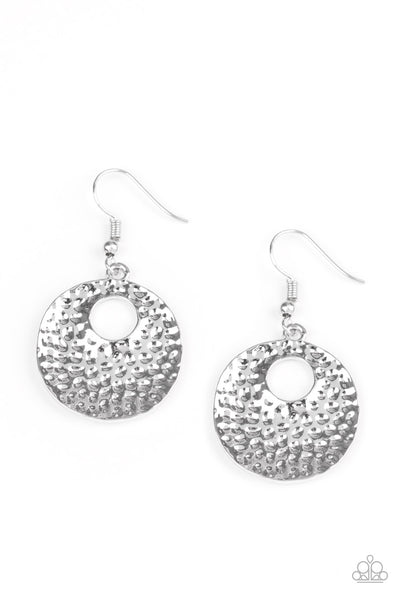 A Taste For Texture - Silver Earrings