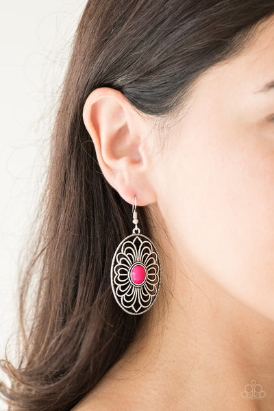 Really Whimsy - Pink Earrings