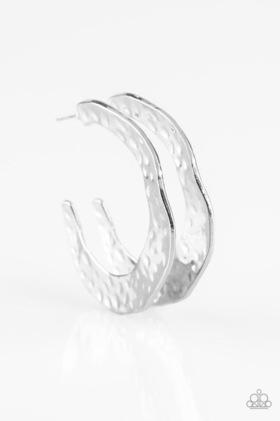 The HOOP Up - Silver Earrings