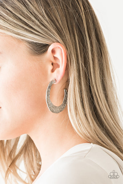 The HOOP Up - Silver Earrings