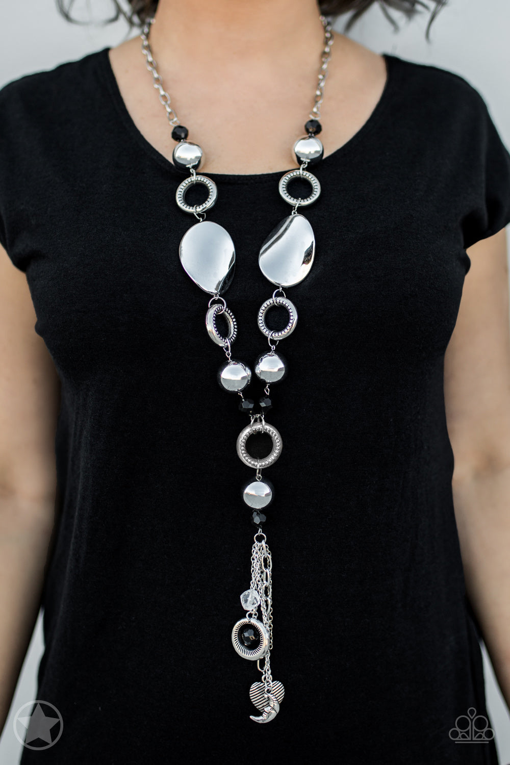 Total Eclipse Of The Heart - Moon Charm Necklace