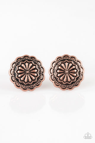 Durango Desert - Copper Post Earrings