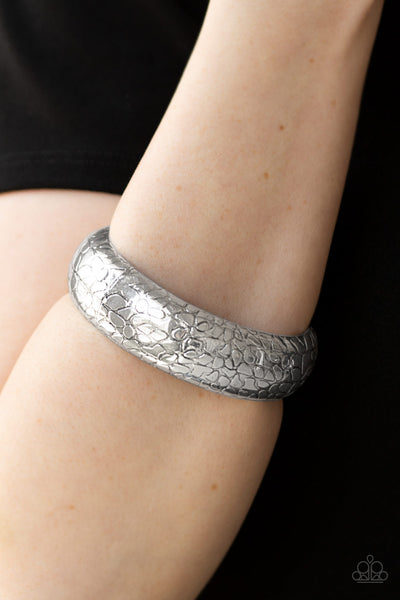 Tread Lightly - Silver Bracelet