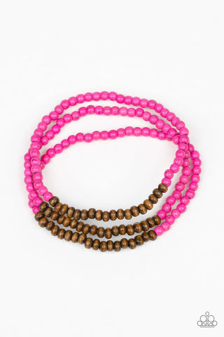 Woodland Wanderer - Pink Bracelet