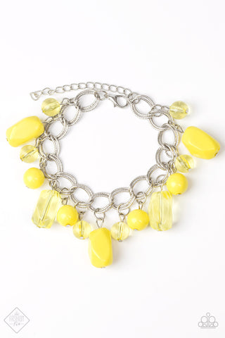 Seize The BAY - Yellow Bracelet