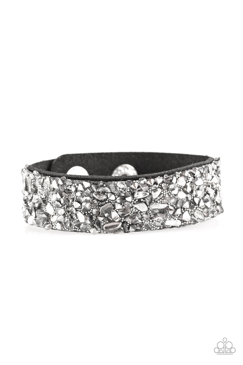 Stardust Sparkle - Silver Wrap Urban Bracelet
