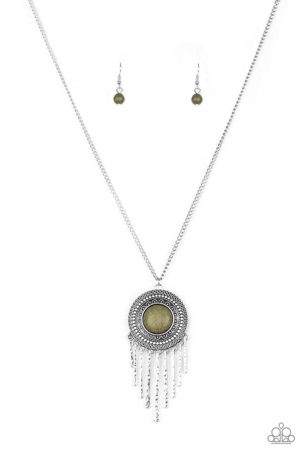 Bon VOYAGER - Green Necklace