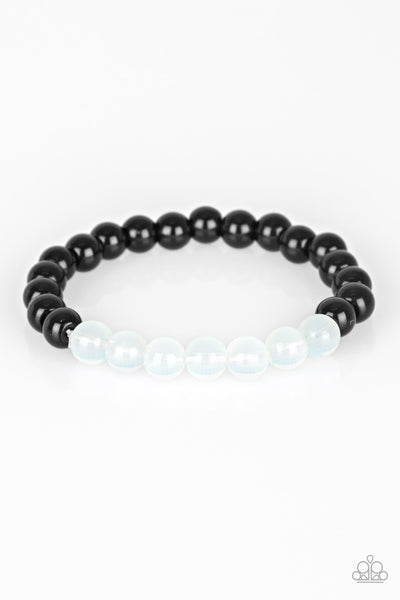 Cool and Content - White Urban Bracelet