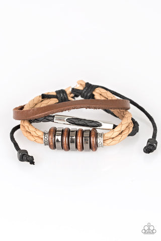 Sole Survivor - Brown Urban Bracelet