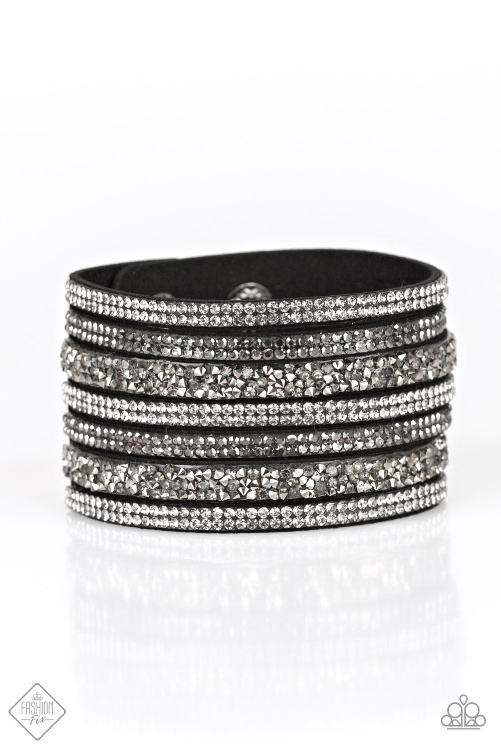 Rebellious Shine - Black Urban Bracelet