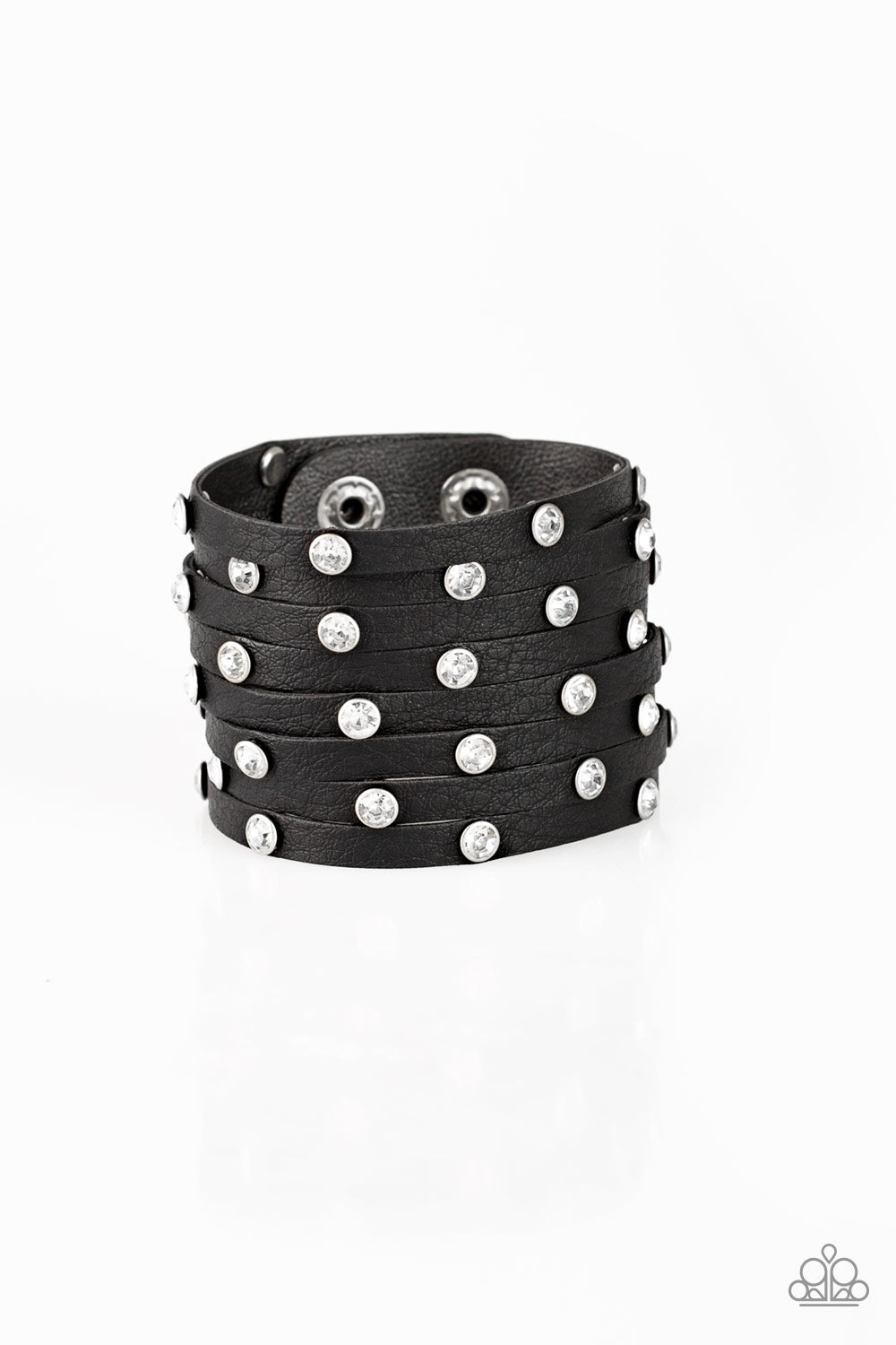 Sass Squad - Black Wrap Urban Bracelet