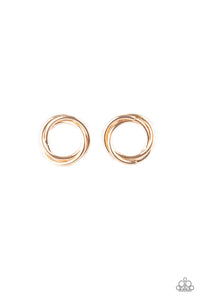 Simple Radiance - Gold Earrings