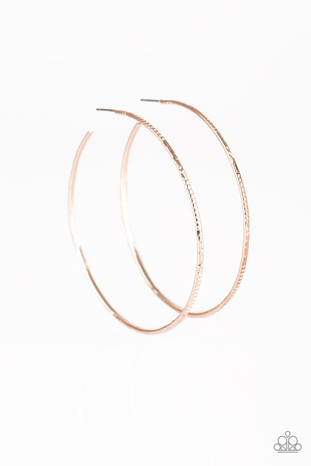 Sleek Fleek - Rose Gold Earrings