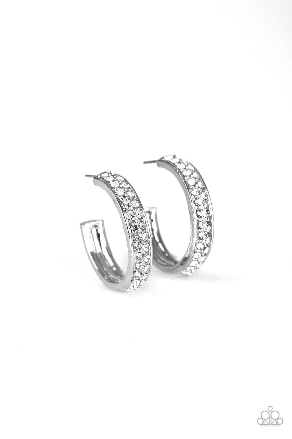 Cash Flow - White Earrings