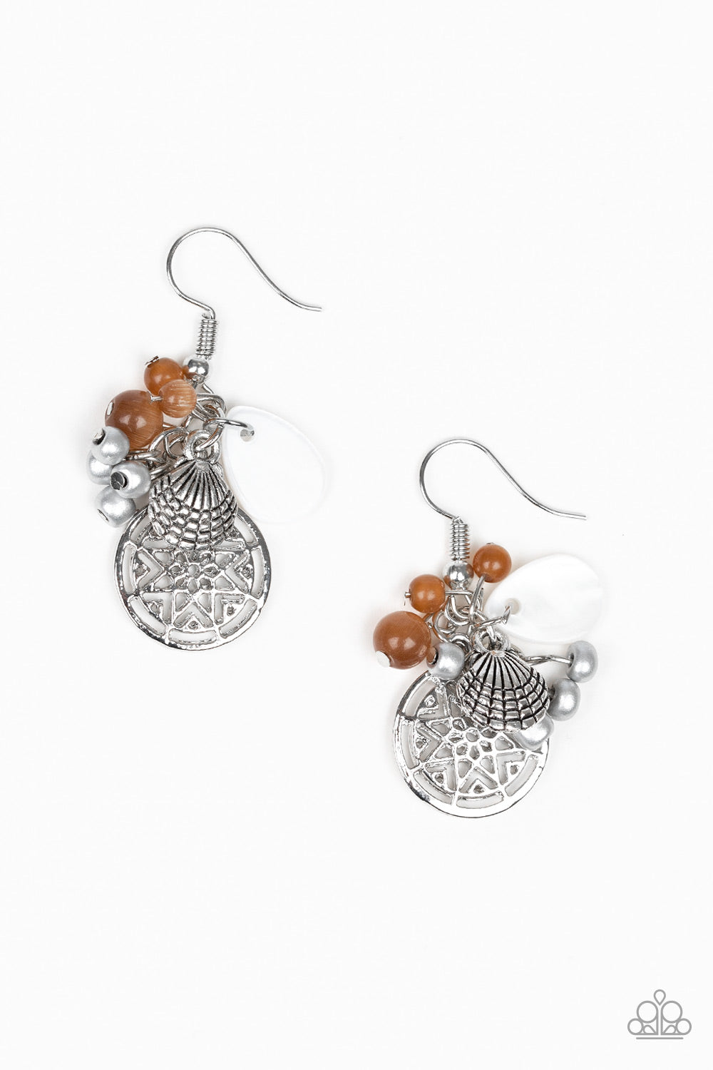 Ocean Oracle - Brown Earrings