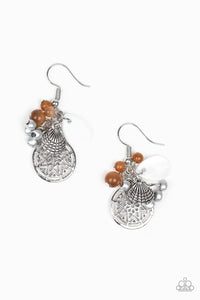 Ocean Oracle - Brown Earrings