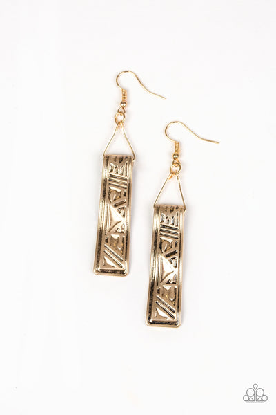 Ancient Artifacts - Gold Earrings