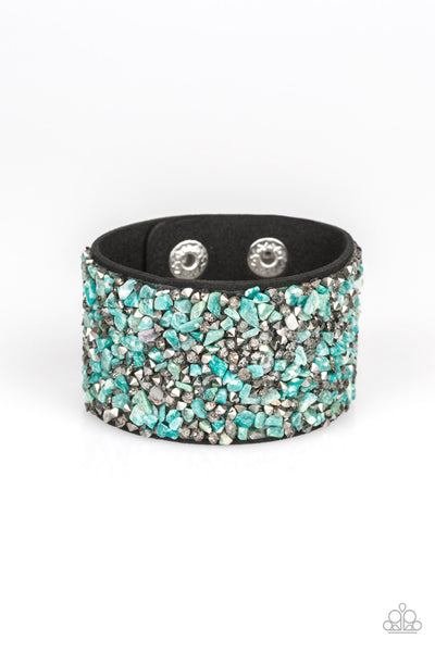 Crush Rush - Green Wrap Urban Bracelet