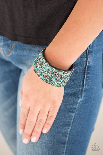 Crush Rush - Green Wrap Urban Bracelet