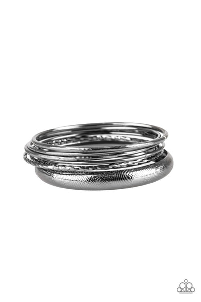 The Customer Is Always BRIGHT - Black Bracelet