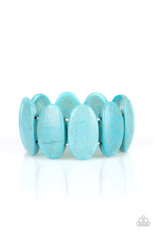 Dramatically Nomadic - Blue Bracelet