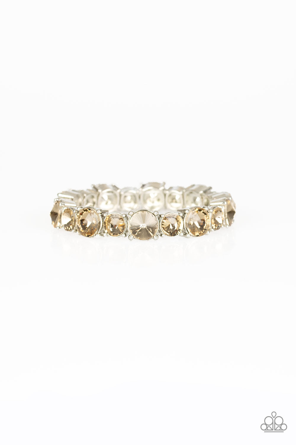 Born To Bedazzle - Brown Bracelet