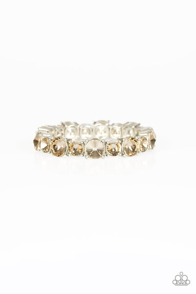 Born To Bedazzle - Brown Bracelet