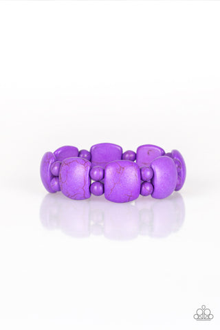 Don't Be So NOMADIC! - Purple Bracelet