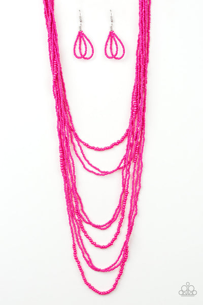 Totally Tonga - Pink Necklace