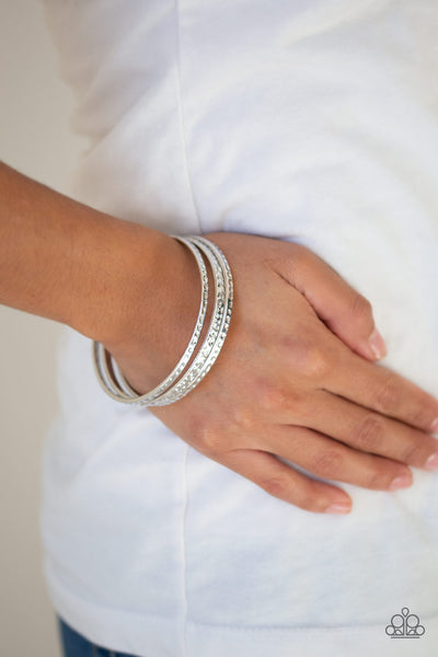 Casually Couture - Silver Bracelet