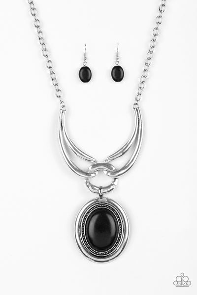 Divide and RULER - Black Necklace