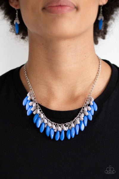 Bead Binge - Blue Necklace