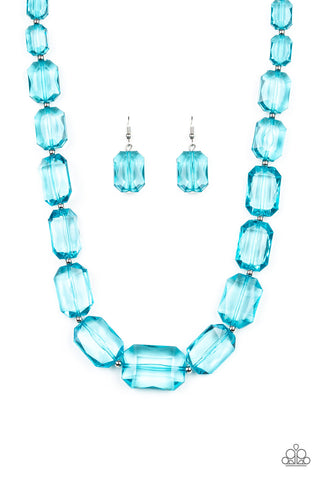 ICE Versa - Blue Necklace