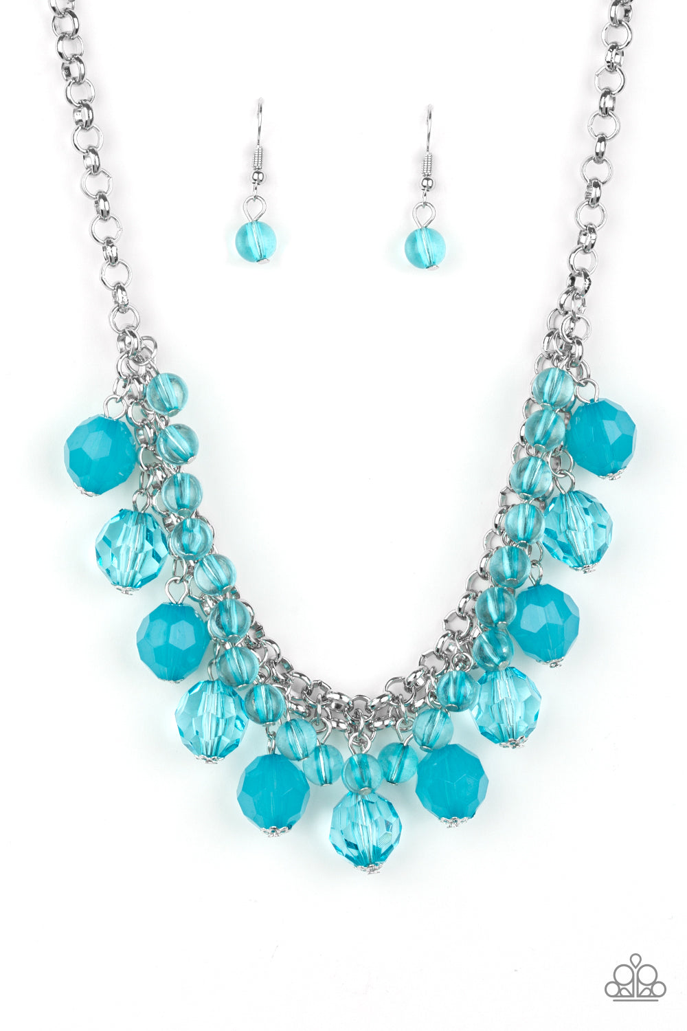 Fiesta Fabulous - Blue Necklace