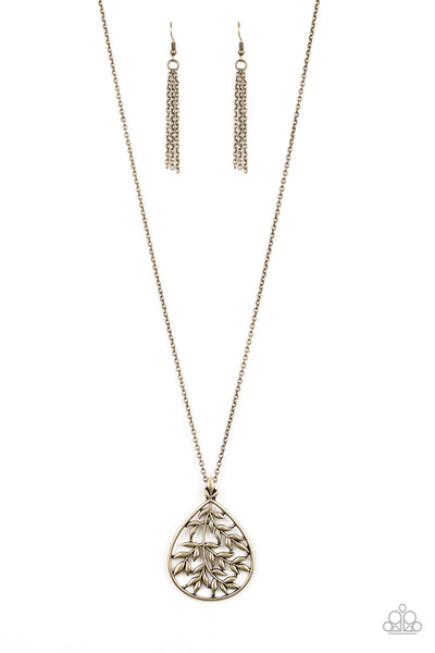 BOUGH Down - Brass Necklace