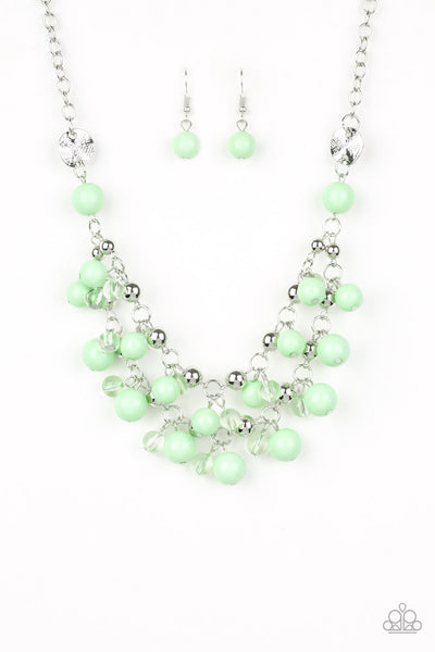 Seaside Soiree - Green Necklace