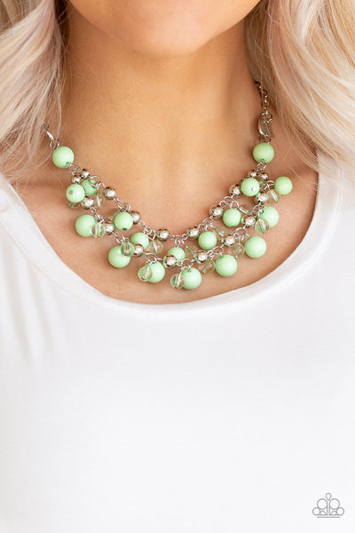Seaside Soiree - Green Necklace