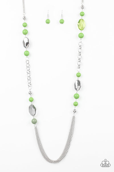 Marina Majesty - Green Necklace